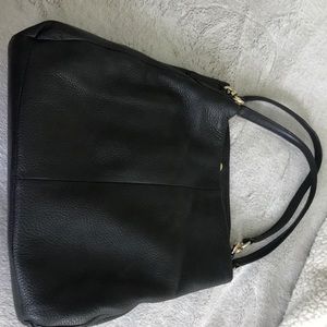 Black coach purse
